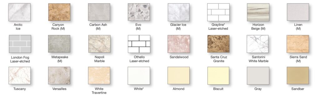 Wall System Colors