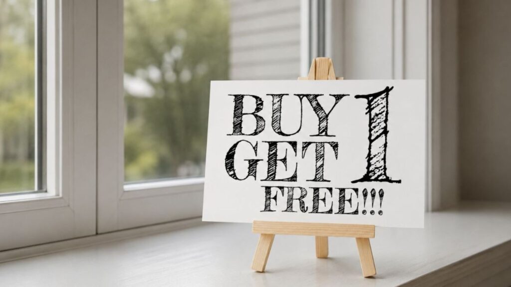 buy one get one free deals